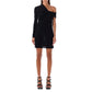 Saint Laurent Black Viscose Casual Dress