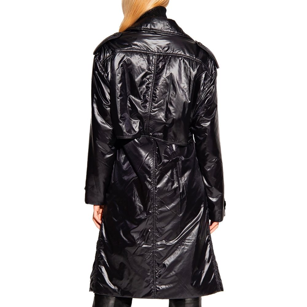 Saint Laurent Black Polyamide Coat