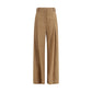 Brunello Cucinelli Brown Cotton Casual Pants