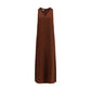 Brunello Cucinelli Brown Viscose Casual Dress