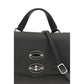 Zanellato Black Calf Leather Bos Taurus Handbag