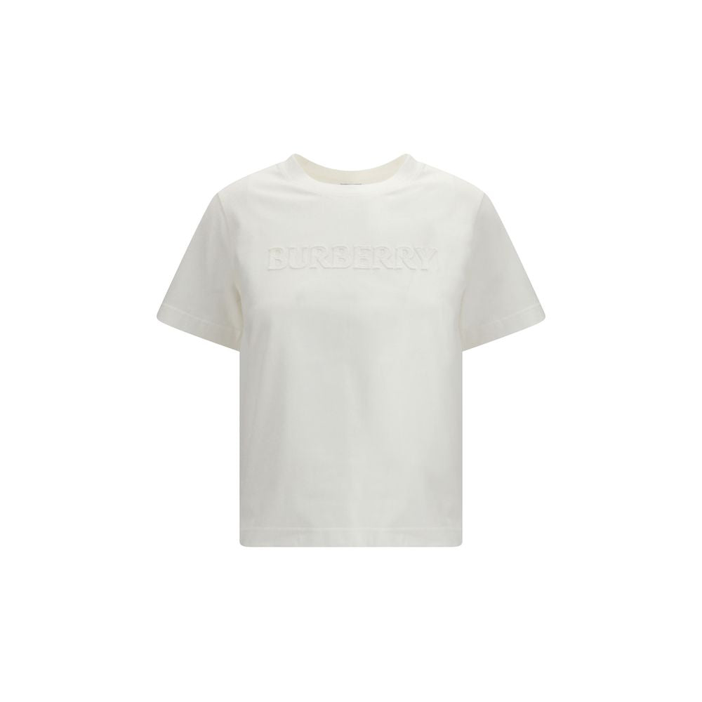 Burberry White Cotton Sportswear