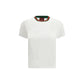 Gucci White Cotton T-Shirt