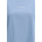 Balenciaga Light Blue Cotton T-Shirt