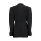 Balenciaga Black Wool Jackets And Coat