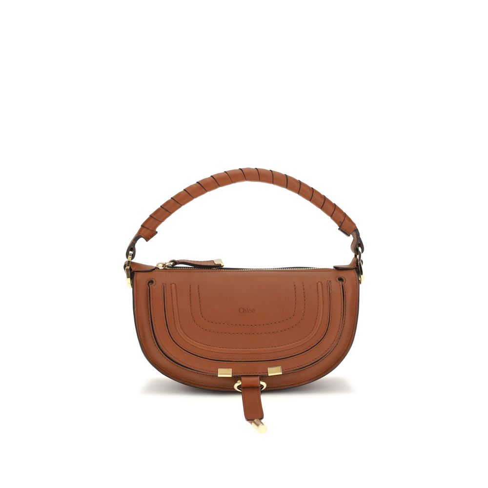 Chloé Brown Calf Leather Bos Taurus Shoulder Bag