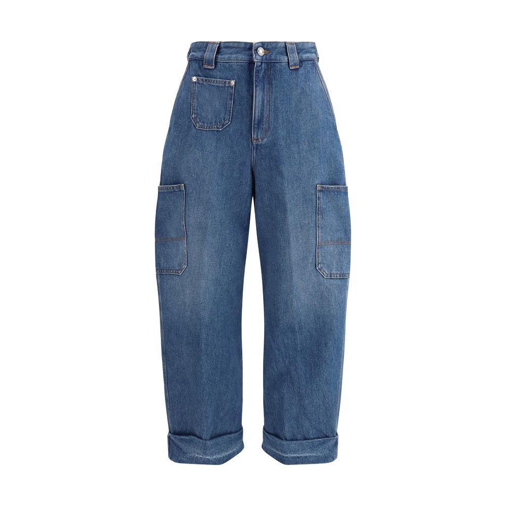 Givenchy Blue Cotton Jeans Denim