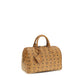 MCM Brown Fabric Handbag