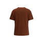 Brunello Cucinelli Brown Cotton T-Shirt