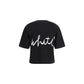 Off-White Black Cotton T-Shirt