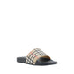 Burberry Brown Rubber Flat Sandals