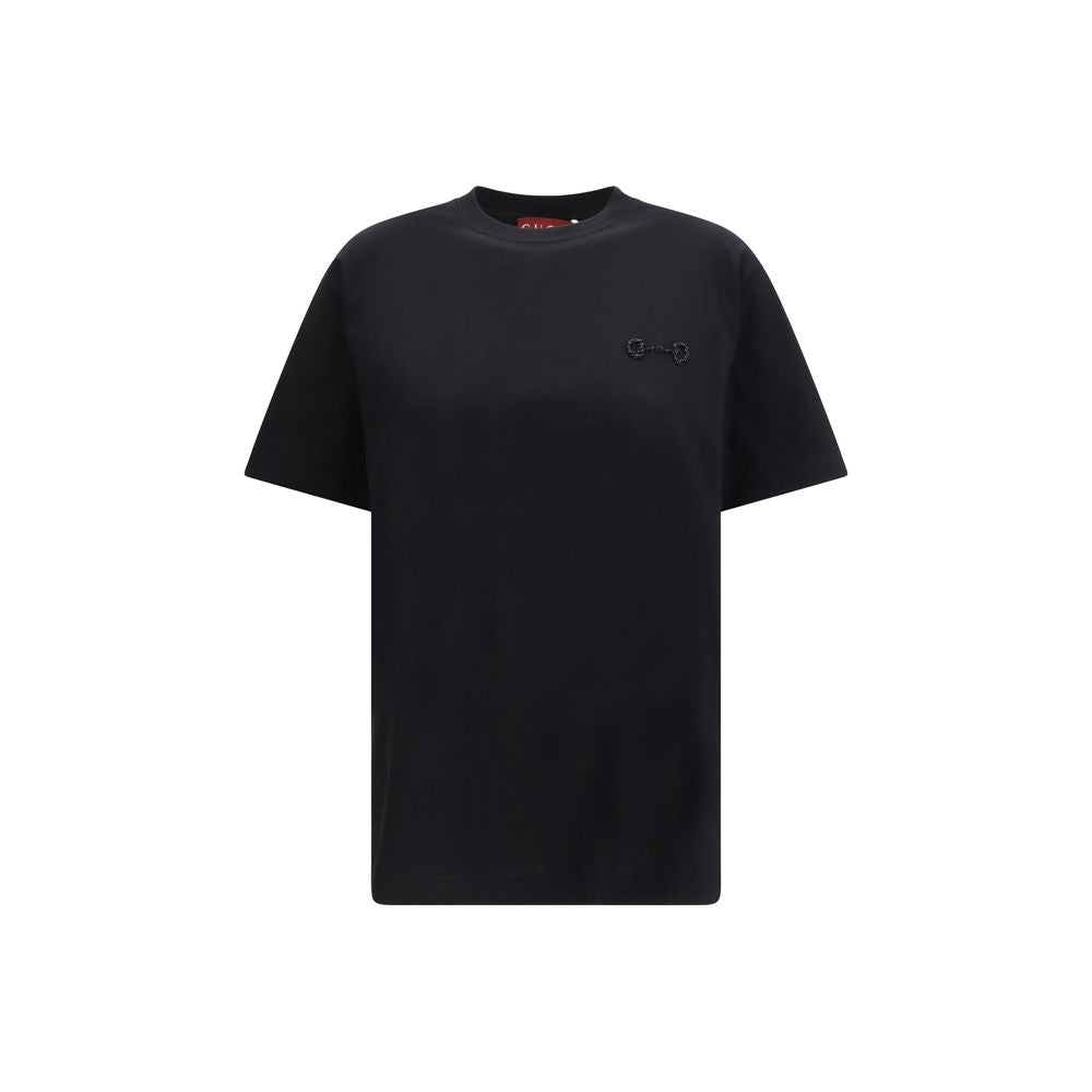 Gucci Black Cotton T-Shirt
