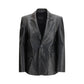 Balenciaga Black Leather Jacket