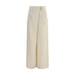 Brunello Cucinelli Beige Viscose Casual Pants