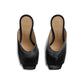 Bottega Veneta Black Lamb Leather Mules