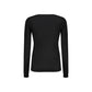 Valentino Black Virgin Wool Sweatshirt