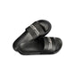 Tommy Hilfiger Black Polyurethane Men Slipper