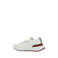 Brunello Cucinelli White Cotton Low Top Sneakers