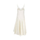 Bottega Veneta White Cotton Casual Dress