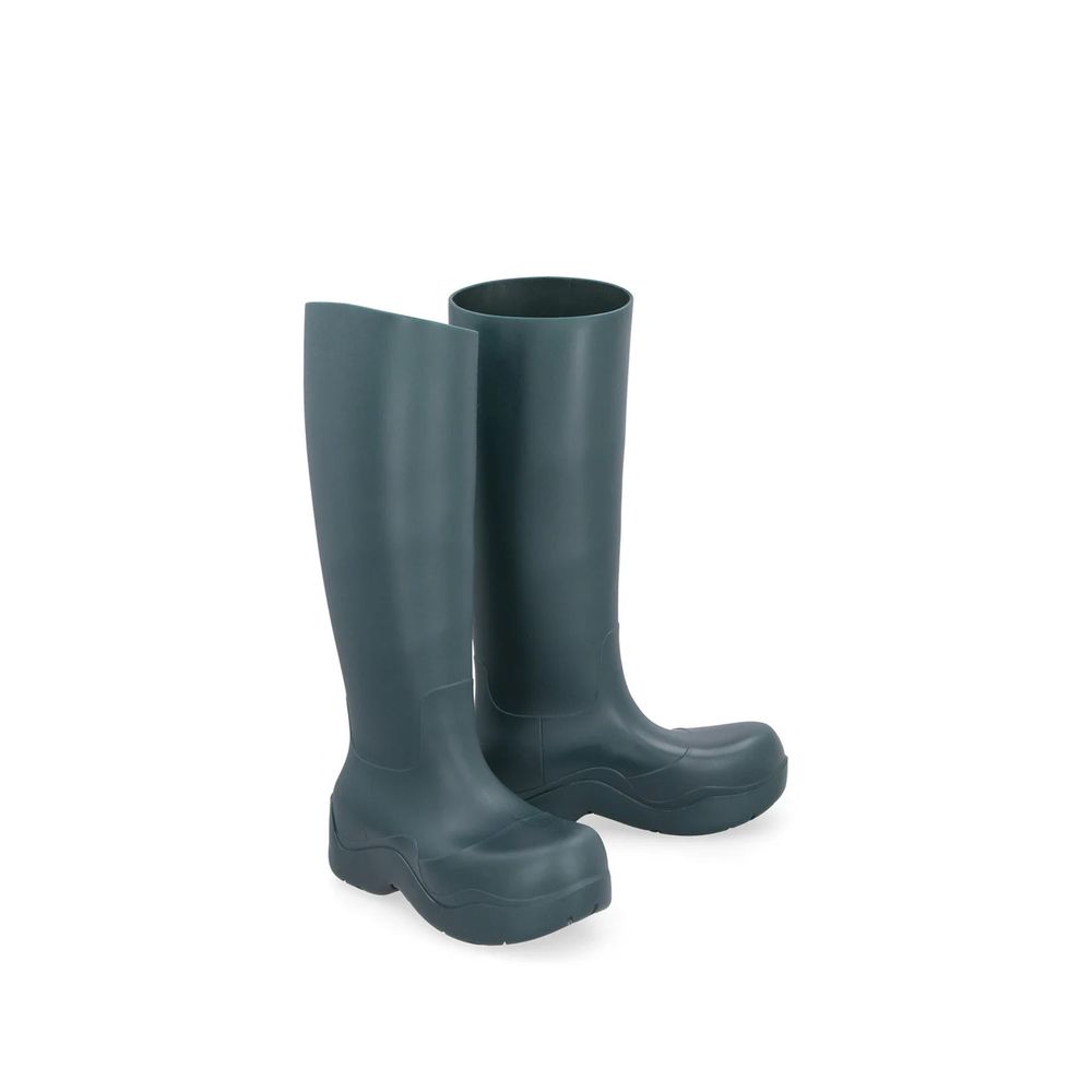 Bottega Veneta Bicolor Rubber Rain Boots