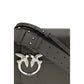 PINKO Bicolor Leather Shoulder Bag