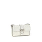 PINKO White Leather Shoulder Bag