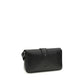 PINKO Black Leather Shoulder Bag