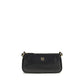 PINKO Black Calf Leather Bos Taurus Shoulder Bag
