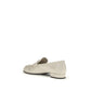 Prada Cream Calf Leather Bos Taurus Slip-On Loafers
