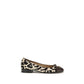 Valentino Garavani Multicolor Calf Leather Bos Taurus Ballet Flats