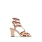 Valentino Garavani White Goatskin Platform Sandals