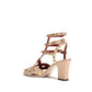 Valentino Garavani White Goatskin Platform Sandals