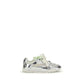 PINKO Silver Polyamide Athletic Sneakers