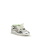 PINKO Silver Polyamide Athletic Sneakers
