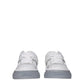 Dolce & Gabbana White Leather Low Top Sneakers
