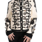 Elegant Off-White Baroque Jacket