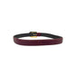 Borbonese Red Leather Women Belt