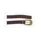 Borbonese Red Leather Women Belt