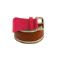 Borbonese Pink Genuine Leather Women Belt