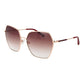 Gant Rose Gold Metal Sunglasses