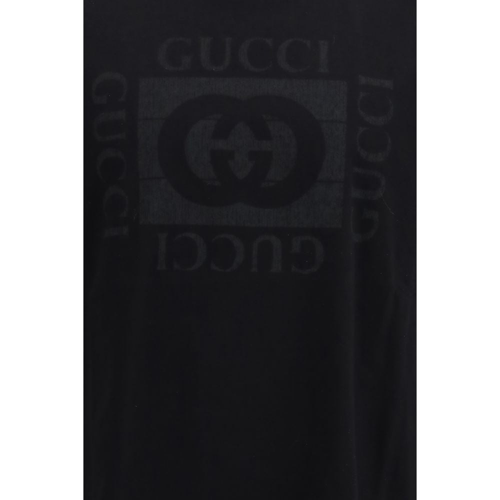 Gucci Black Cotton T-Shirt
