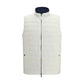 Herno White Polyamide Sleveless Jacket