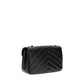 Saint Laurent Black Calf Leather Bos Taurus Shoulder Bag
