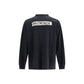 Balenciaga Black Cotton Sweatshirt