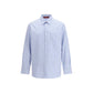 Gucci Light Blue Cotton Pattern Shirt