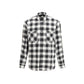 Amiri Black Cotton Pattern Shirt