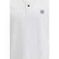 Stone Island White Cotton Polo Shirt