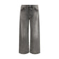 Golden Goose Gray Cotton Relaxed Fit Jeans