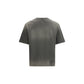 Golden Goose Gray Cotton T-Shirt