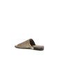 Brunello Cucinelli Gray Calf Leather Bos Taurus Mules